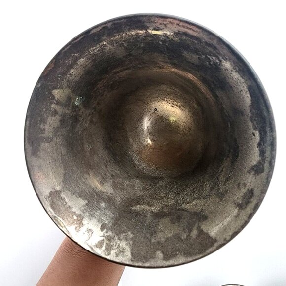 Vintage Wine Goblet Cup E.P.N.S Silver Plated Stemmed Goblet Cup *Rare Set of 4 - Picture 9 of 16